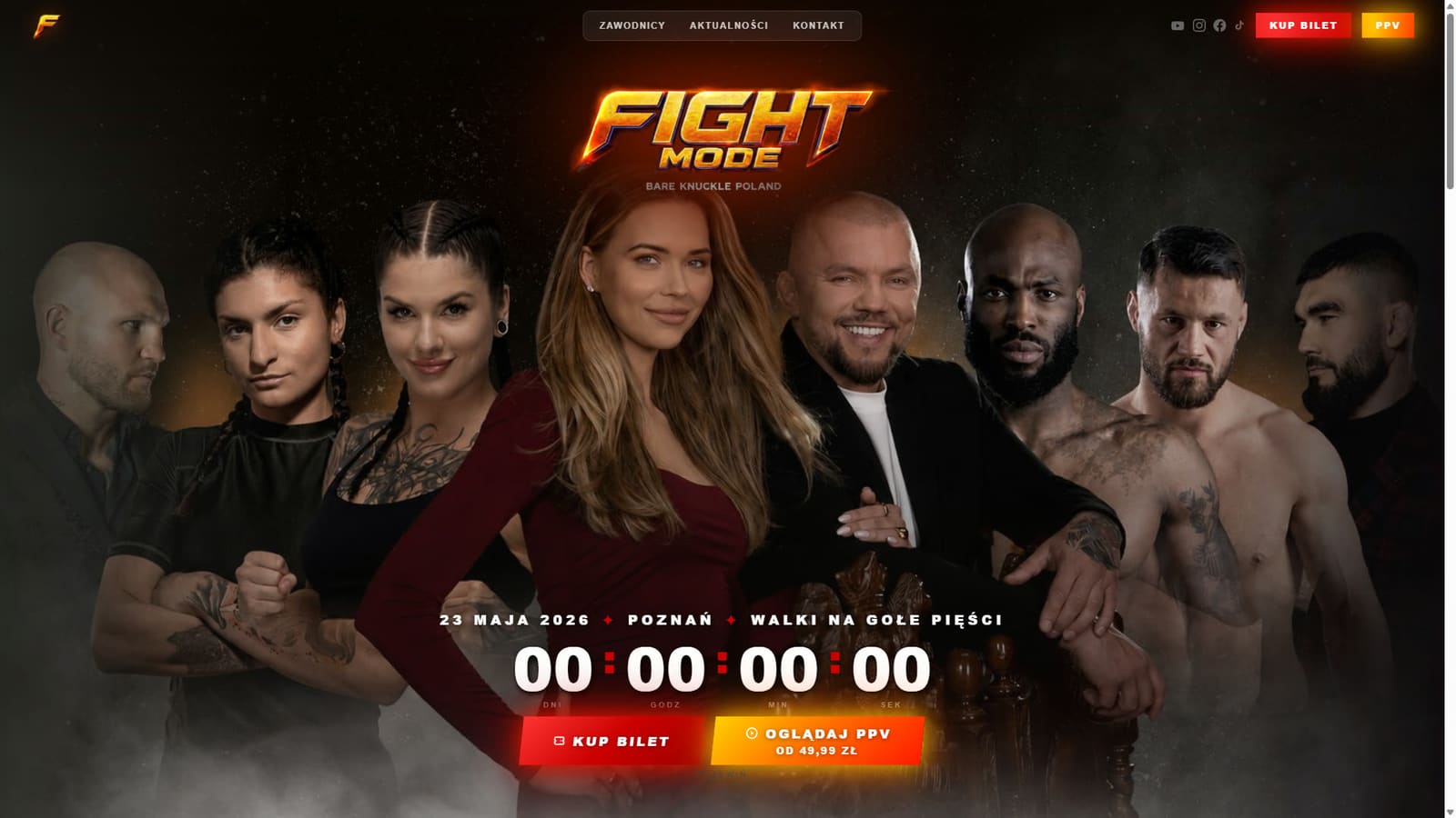 Fight Mode — serwis gali sportowej